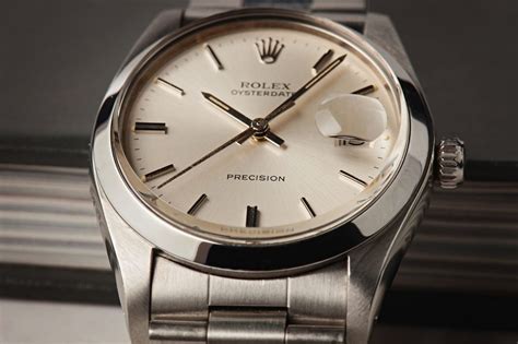 rolex precision 6694 cinturino acciaio|rolex oyster date 6694 price.